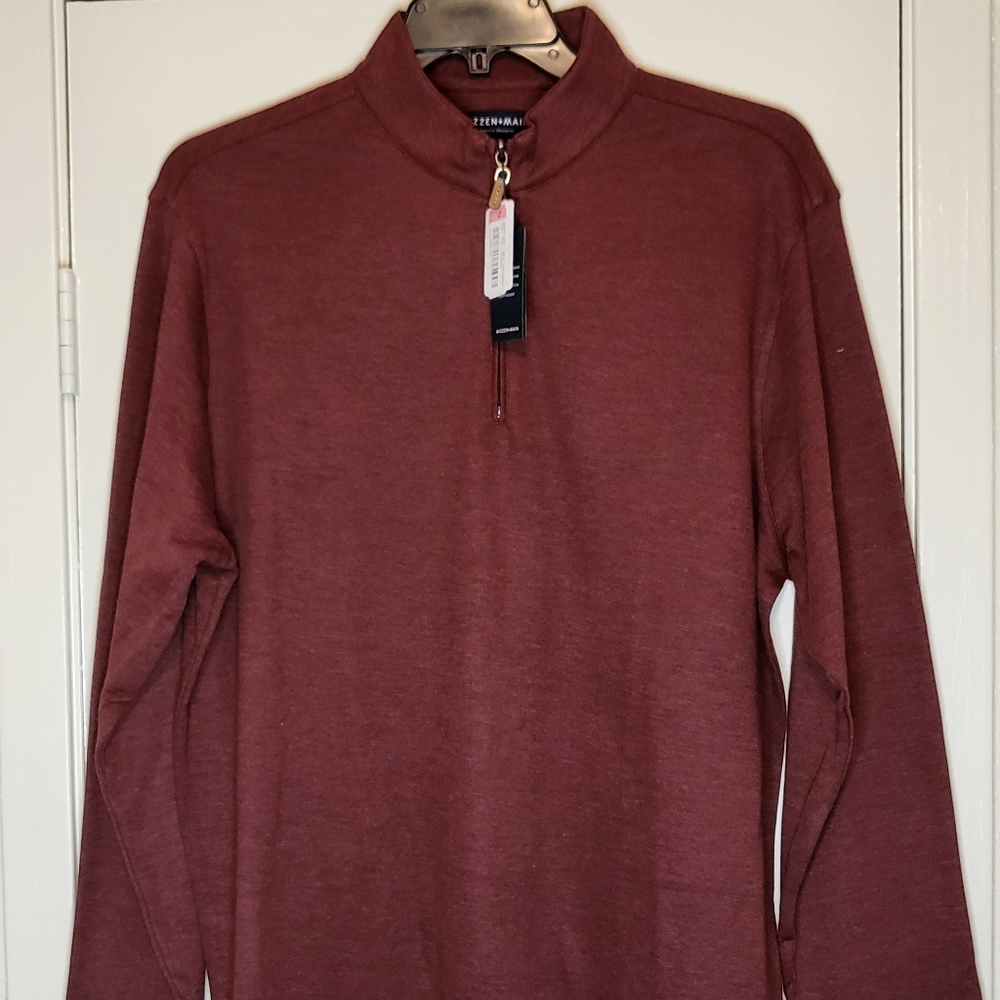 ⛳️ NWT mizzen and main performance 1/4 zip pullover size XXL